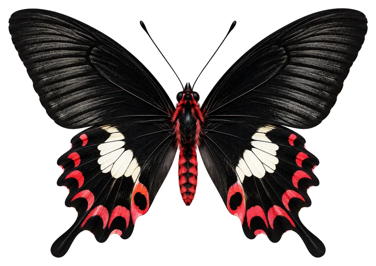 紅紋鳳蝶插圖